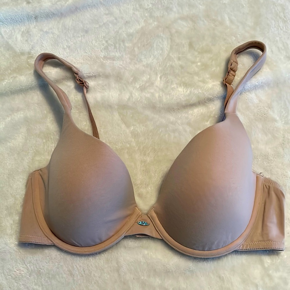 Vassarette Tan Womens Bra-34c